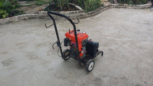 ปั๊มฉีดน้ำแรงดันเก่าญี่ปุ่น MARUYAMA  รุ่น MS310 ขนาด 4 แรง สภาพดี เครื่องพร้อมใช้งาน