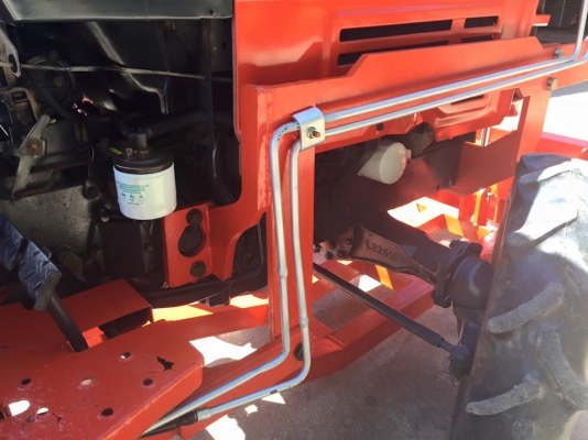 ขายรถไถ Kubota L2605 (4WD) รถ2เพลา พร้อมใบมีดและผานพรวนช้าง รถพร้อมใช้งาน