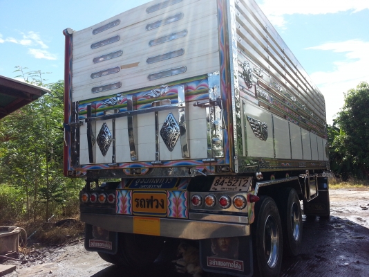 ขายลูกพ่วง3เพลาแท้ "อู่ธนิกลการ"สภาพเหมือนใหม่ ใช้งานน้อย