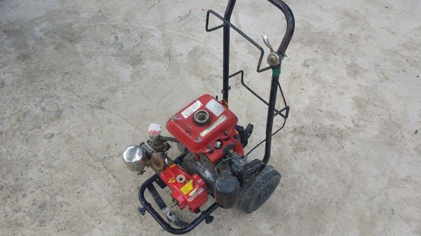 ปั๊มฉีดน้ำแรงดันเก่าญี่ปุ่น ARIMITSU รุ่น KF24G-X   ขนาด 2.4 แรง สภาพดี