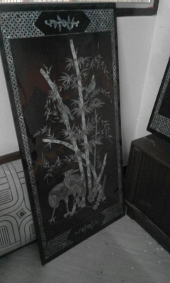 ขายแผ่นไม้ประดับมุก