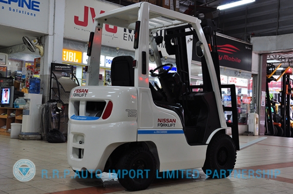 ขายรถโฟล์คลิฟท์มือสอง NISSAN รุ่น NL01 ราคา 185,000 บาทนำเข้าจากประเทศญี่ปุ่น 100\% ไม่เคยใช้งานในประเทศไทย