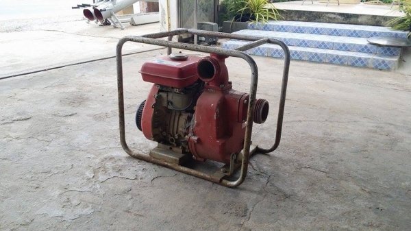 ปั๊มนำ้เก่าญี่ปุ่น MITSUBISHI  รุ่น G510P ขนาด 3.5 แรง สภาพดี เครื่องพร้อมใช้งาน  ขนาดกระทัดรัด