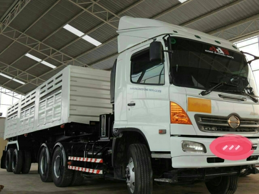 หัวลาก ฮีโน่ 320ปี50 หัวลาก+หางดั้ม 2เพา สภาพนางฟ้าบางเดิมสวยจัดทั้งคัน เล่มทะเบียนพร้อมโอน