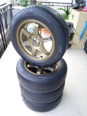 ล้อเทรนด์ใหม่ มาแรง TE37 ขอบ15 ก้านตรงแม็กซ์พร้อมยาง ราคา 8,900บาท ล้อเทรนด์ใหม่ มาแรง TE37 ขอบ15 ก้านตรงแม็กซ์พร้อมยาง ราคา 8,900บาท