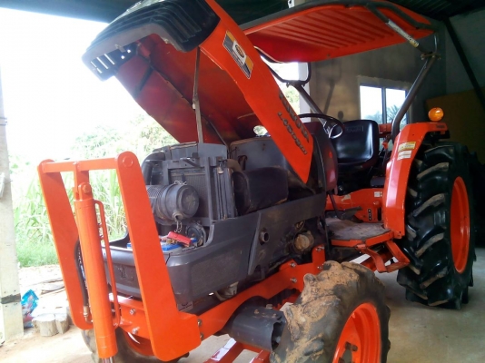 ขายรถไถคูโบต้าMax L4508 di ใบมีดดันหน้าผาลพรวนพร้อมใช้งาน