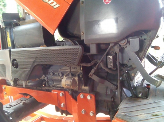 ขายรถไถคูโบต้าMax L4508 di ใบมีดดันหน้าผาลพรวนพร้อมใช้งาน