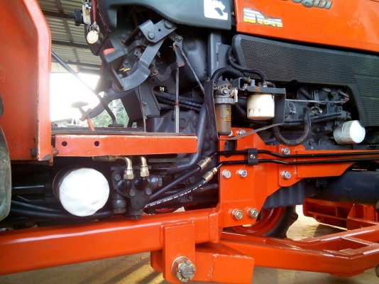 ขายรถไถคูโบต้าMax L4508 di ใบมีดดันหน้าผาลพรวนพร้อมใช้งาน