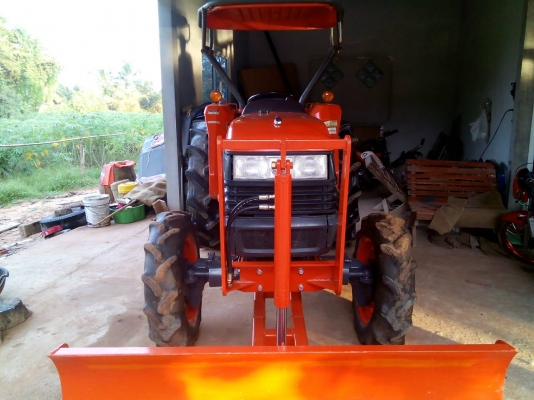 ขายรถไถคูโบต้าMax L4508 di ใบมีดดันหน้าผาลพรวนพร้อมใช้งาน