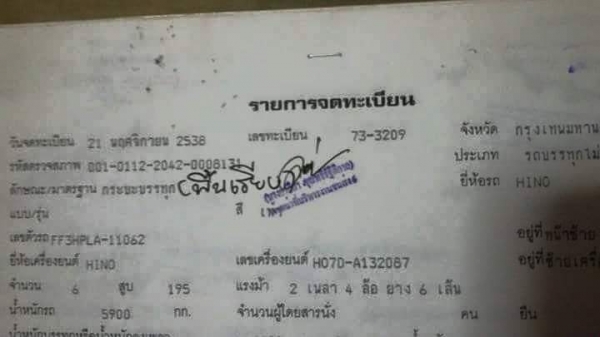 ขายHINO FF3H เครื่อง195แรง ยาว7.20เมตร สภาพพร้อมใช้งาน เอกสารพร้อมโอน ราคา620,000 สนใจโทร 090-8588220คุณนะ 093-3258446คุณบิว หรือเข้าดูสินค้าอื่นๆได้ที่ www.truck.in.th/498 หรือเพจFacebook ณรงค์ ซื้อขายรถมือสอง (เว็บไซต์ส่วนตัว) หรือFacebook ตลาดรถมือสอง