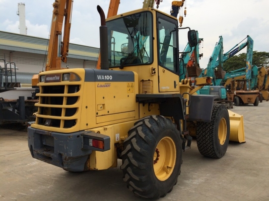 Komatsu WA100-3-55691-YR2001 สภาพนางฟ้า นำเข้าจากญี่ปุ่น