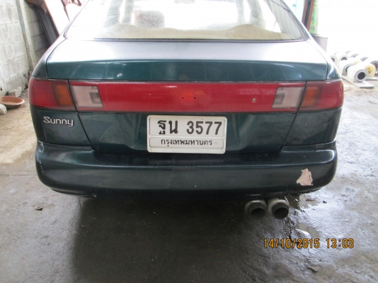 ขออนุญาตขายครับ  นิสัน  ซันนี่  ปี 2538  เครื่อง 1500cc