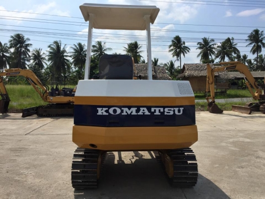 รถขุด KOMATSU PC20-5 มือสอง ทำสีใหม่ นำเข้าญี่ปุ่น