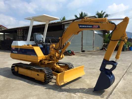 รถขุด KOMATSU PC20-5 มือสอง ทำสีใหม่ นำเข้าญี่ปุ่น