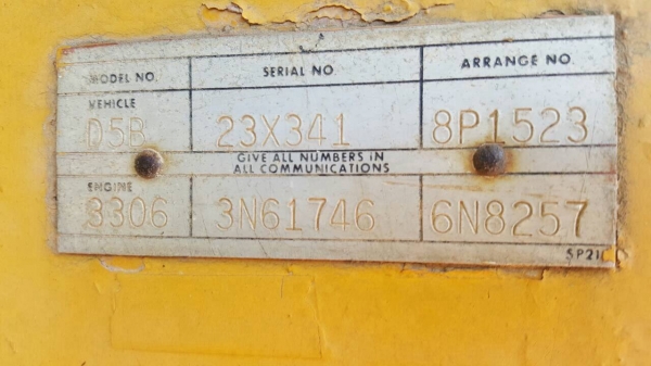 ขายแทรคเตอร์ CAT D5B เอกสารสัญญาซื้อขาย รถพร้อมใช้ เครื่องดี ราคาต่อรองได้ครับ ขายแทรคเตอร์ CAT D5B เอกสารสัญญาซื้อขาย รถพร้อมใช้ เครื่องดี ราคาต่อรองได้ครับ