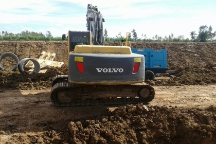 แบคโฮ VOLVO EC210Bใช้งาน6578ช.มเอกสารใบแจ้งจำหน่าย