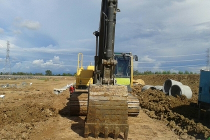 แบคโฮ VOLVO EC210Bใช้งาน6578ช.มเอกสารใบแจ้งจำหน่าย