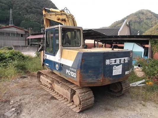 รถขุด Komatsu PC120-5 รถญี่ปุ่น สนใจสั่งนำเข้าโทร. 080-6565422 (หนิง)