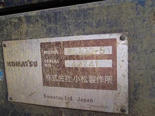 รถขุด Komatsu PC120-5 รถญี่ปุ่น สนใจสั่งนำเข้าโทร. 080-6565422 (หนิง)