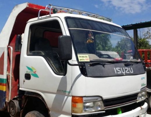 **400,000 บ.ต่อรอง///6ล้อดั้มดิน5คิว ISUZU-120 หัวการ์ตูน **ขาย ISUZU-120แรง ประกอบ 6ล้อดั้มดิน5คิว ช่วงล่างใหญ่ พร้อมลุย ISUZU FRR32G1 (คัสซีDEGA) วางเครื่อง4HF1-120แรงฝาขาว เกียร์สั้น เครื่องดี แน่น แรงดี ครับ เกียร์ดีไม่หลุด เกียร์สั้น เข้าง่าย ครับ ช่