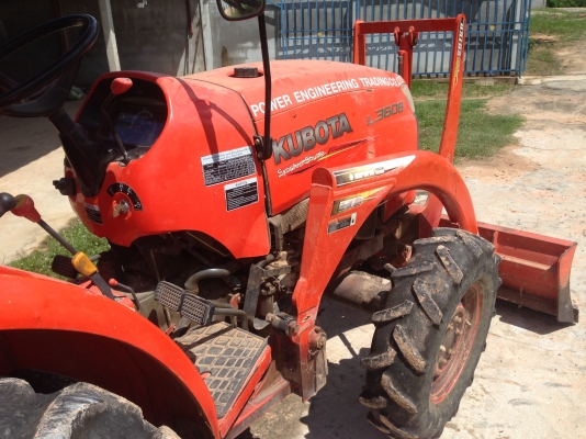 รถไถ KUBOTA L3608 (ราคา225,000บาท)( มีภาพวีดีโอ) สภาพพร้อมใช้งานรถสวยสภาพเดิมๆ พร้อมอุปกรณ์ 1รายการ 
