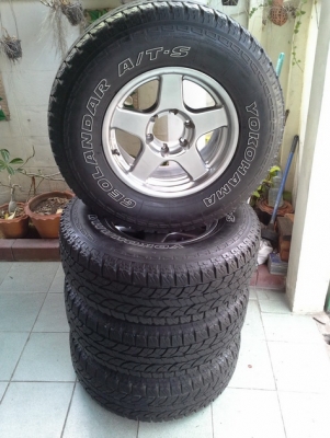 Max +BF All  265/70/16 ปี10 สภาพสวยๆ1ชุด