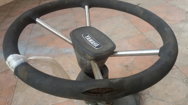 พวงมาลัยนอกYamaha japan แท้ สภาพดี