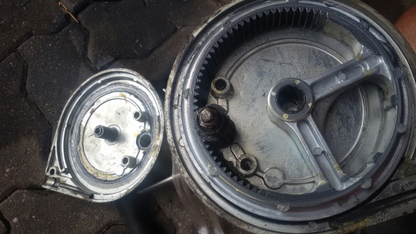 พวงมาลัยนอกYamaha japan แท้ สภาพดี