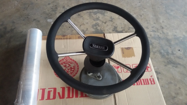 พวงมาลัยนอกYamaha japan แท้ สภาพดี