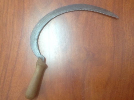 ขายเคียวเกี่ยวหญ้าโบราณ สำหรับใช้ในฟาร์ม ไร่ นา เก่าหายากงานแฮนด์เมด