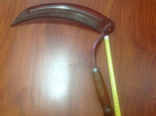 ขายเคียวเกี่ยวหญ้าโบราณ สำหรับใช้ในฟาร์ม ไร่ นา เก่าหายากงานแฮนด์เมด