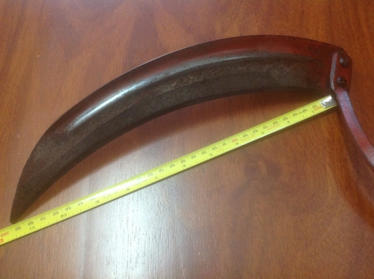 ขายเคียวเกี่ยวหญ้าโบราณ สำหรับใช้ในฟาร์ม ไร่ นา เก่าหายากงานแฮนด์เมด