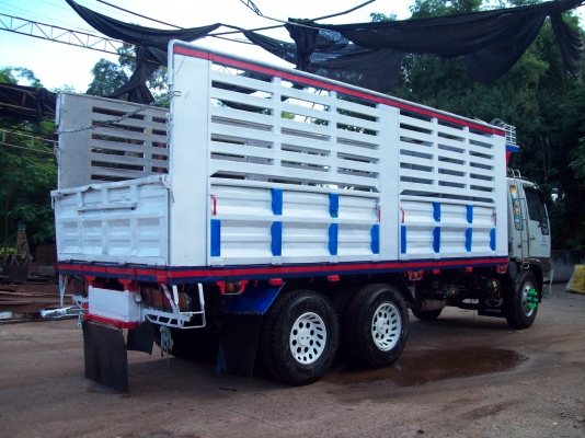 HENO FL3H 195 HP กระบะเหล็ก ไม่ดั๊ม