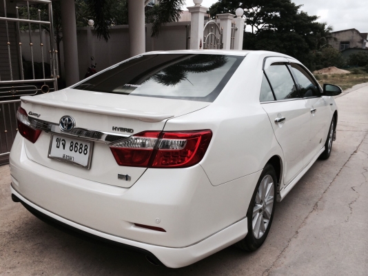 ขายโตโยต้า คัมรี่ ปี 2012 ไฮบริด เนวิกเกเตอร์ ตัว top สุด เบาะหลังปรับไฟฟ้า