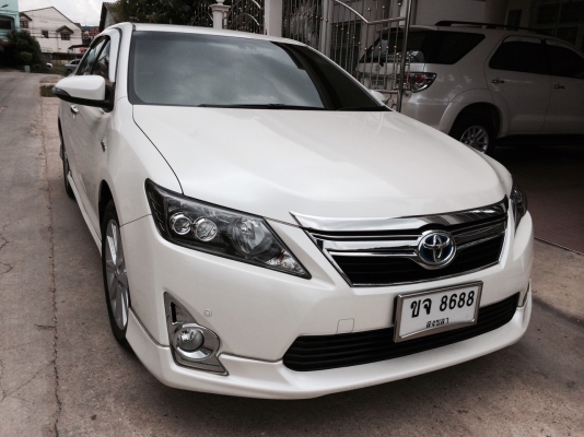 ขายโตโยต้า คัมรี่ ปี 2012 ไฮบริด เนวิกเกเตอร์ ตัว top สุด เบาะหลังปรับไฟฟ้า