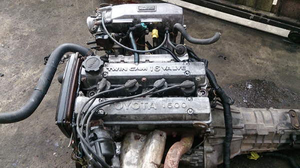 ขายเครื่องยนต์เบนซินหัวฉีดขับหลังโตโยต้า 9550 บาท