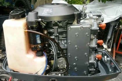 ขาย เครื่องเรือ YAMAHA 80 แรง 2 จังหวะ หาง 21 เก่าญี่ปุ่น ราคา 68,000