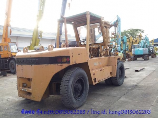 รถโฟร์คลิฟท์ 11.5 ตัน รุ่น FD115-4 โคมัตสุ นำเข้าจากญี่ปุ่น โทร.กุ้ง:0813062283