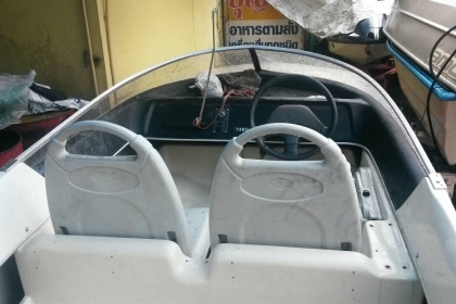 ขาย เรือ YAMAHA 12 ฟุตพร้อมเครื่อง ซูซูกิ 40 แรง+เทรเลอร์ ราคา 78,000