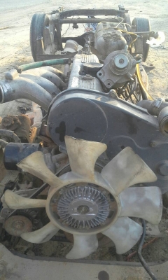 ขายเครื่อง 4D56 +เกียร์+คัสซี+ช่วงล่าง+เล่ม