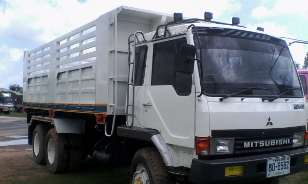 ขาย MITSUBISHI TF พ่วงแม่ลูก กระบะเหล็ก เครื่องเกียเดิมๆ 220 แรง