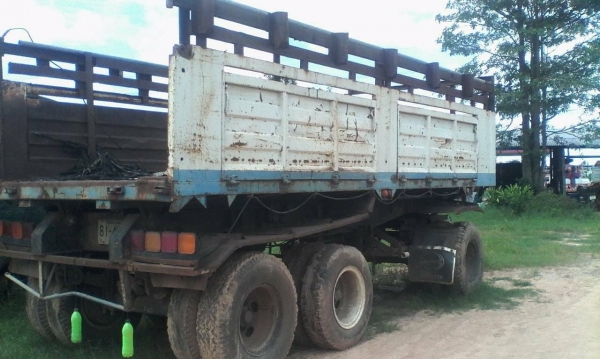 ขาย MITSUBISHI TF พ่วงแม่ลูก กระบะเหล็ก เครื่องเกียเดิมๆ 220 แรง