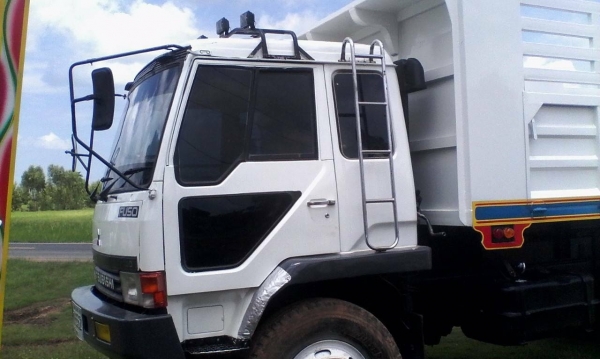 ขาย MITSUBISHI TF พ่วงแม่ลูก กระบะเหล็ก เครื่องเกียเดิมๆ 220 แรง