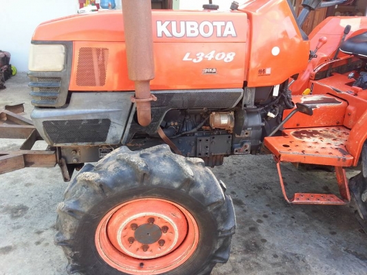 คูโบต้า L3408 4 WD  ตัวเปล่า เครื่องดี เกียร์ดี พวงมาลัยเพาเวอร์