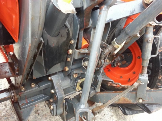 คูโบต้า KRT 140 ใบมีดดันหน้าช้าง ผานหลังช้าง