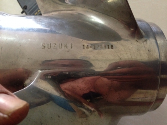 ใบพัดสแตนเลส Suzuki P.18 Mercury P.17 ใบพัดสแตนเลส Suzuki P.18 Mercury P.17