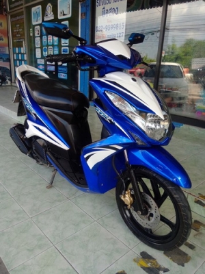 Mio125i ตัวท็อป(ล้อแม็คแท้) สีน้าเงิน-ขาว หัวฉีดประหยัดน้ำมัน สวยๆครับ Mio125i ตัวท็อป(ล้อแม็คแท้) สีน้าเงิน-ขาว หัวฉีดประหยัดน้ำมัน สวยๆครับ