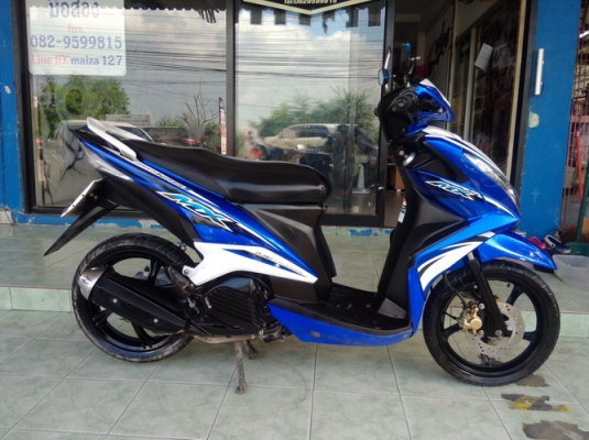 Mio125i ตัวท็อป(ล้อแม็คแท้) สีน้าเงิน-ขาว หัวฉีดประหยัดน้ำมัน สวยๆครับ Mio125i ตัวท็อป(ล้อแม็คแท้) สีน้าเงิน-ขาว หัวฉีดประหยัดน้ำมัน สวยๆครับ