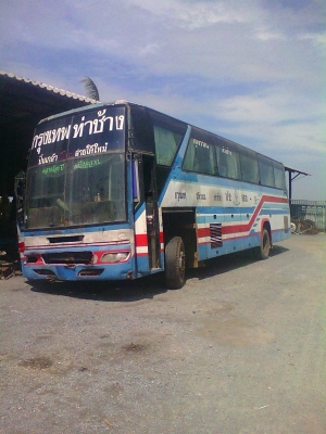 ขายรถบัส  NGV  เครื่องเบนซ์  210  เบรคแห้ง  ตัวถังเชิดชัย