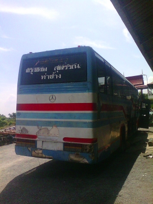 ขายรถบัส  NGV  เครื่องเบนซ์  210  เบรคแห้ง  ตัวถังเชิดชัย